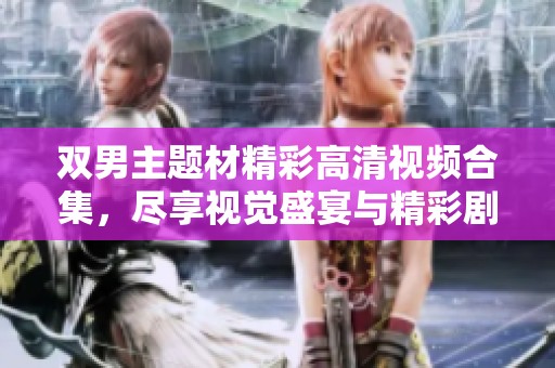 双男主题材精彩高清视频合集，尽享视觉盛宴与精彩剧情