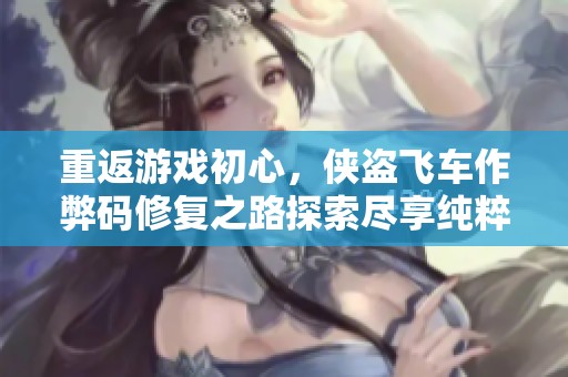 重返游戏初心，侠盗飞车作弊码修复之路探索尽享纯粹乐趣