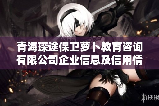 青海琛途保卫萝卜教育咨询有限公司企业信息及信用情况分析