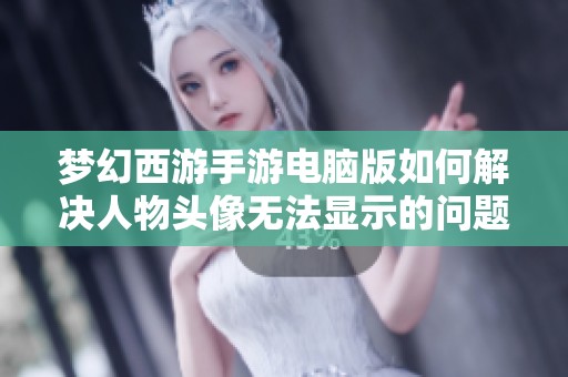 梦幻西游手游电脑版如何解决人物头像无法显示的问题解析与方法分享