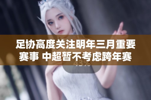 足协高度关注明年三月重要赛事 中超暂不考虑跨年赛制调整