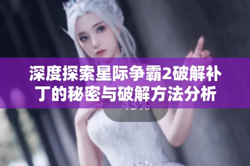 深度探索星际争霸2破解补丁的秘密与破解方法分析