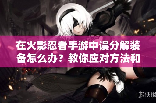 在火影忍者手游中误分解装备怎么办？教你应对方法和解决技巧